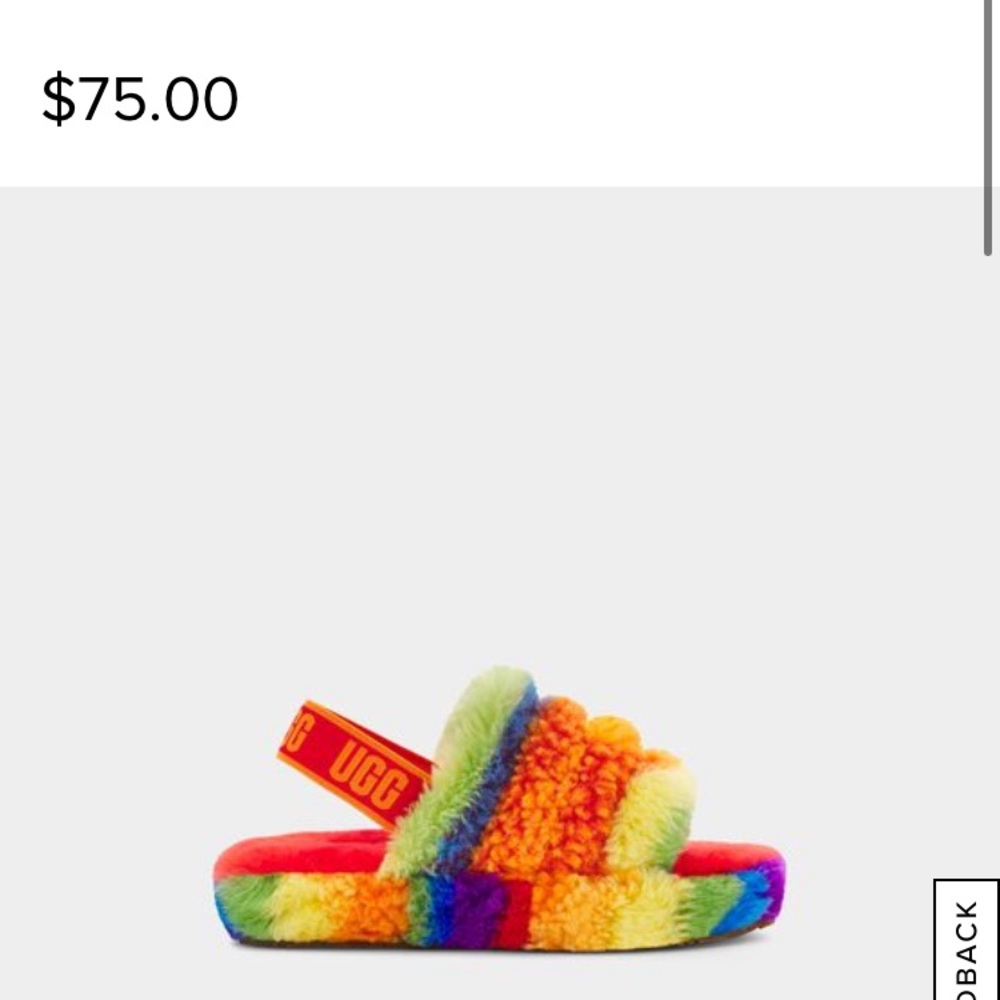 Rainbow Ugg Slippers